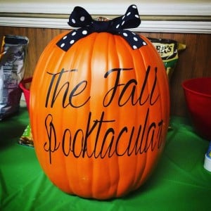 Fall Spooktacular Pumpkin
